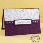 Best Dressed Simple Handmade Congratulations Card