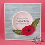 Peaceful Poppies Window Card