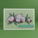 Jingle Bells Christmas Card with Wonder of the Season