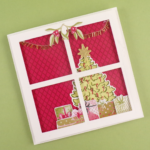 Christmas Window Card Video Tutorial with Most Wonderful Time