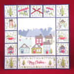 Christmas Sampler Wall Art using Trimming the Town from Stampin’ Up!