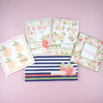 How to create simple stamped cards with Sweet as a Peach