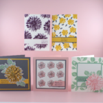 5 Ways to create Handmade Cards with the FREE Delicate Dahlias Stamp Set