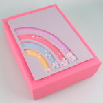 How to Create a Rainbow Shaker Gift Box with Brilliant Rainbow Dies
