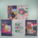 How to Create 5 Thank You Cards using Abstract Beauty and Card Sketches (Layouts)