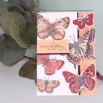 How to use the Partial Die-Cutting Technique to create a Butterfly Card