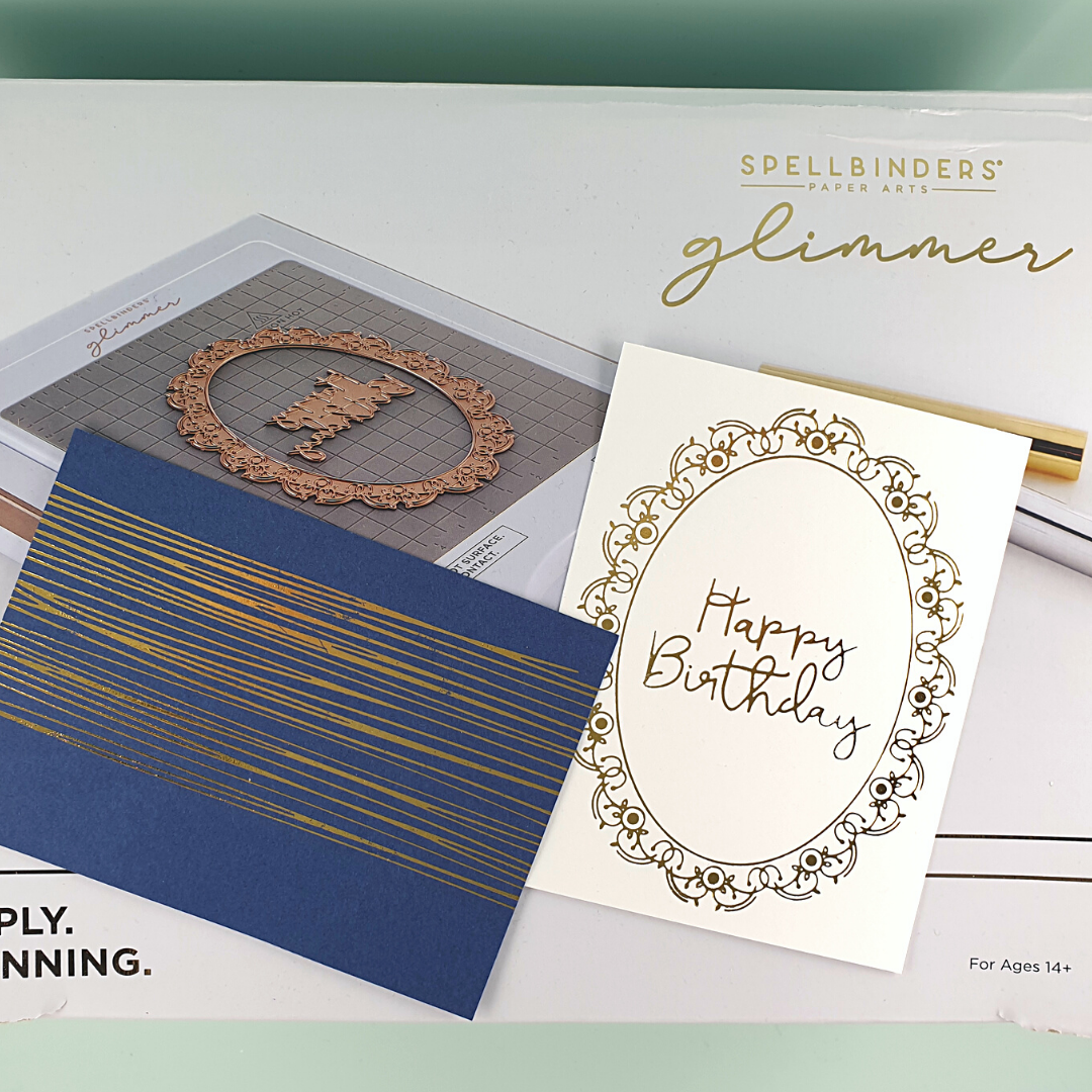 Spellbinders Glimmer Hot Foil Machine Unboxing & How to Get the Perfect Foil