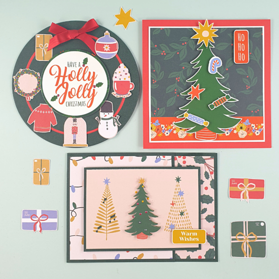 Quick & Simple Christmas Cards with Papercraft Essentials