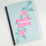 Covered Notebook Gift Idea using the Lisa Horton Magazine Kit