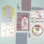 How to Create 5 Christmas Cards with the John Next Door Box Magazine