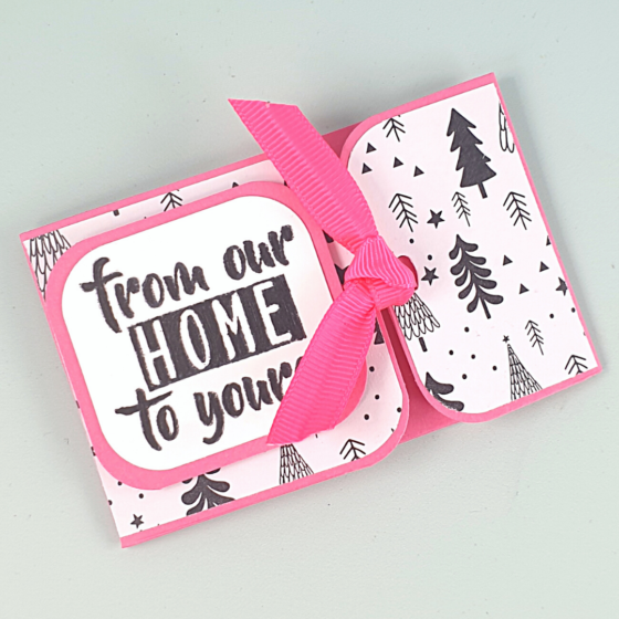 Gift Card Wallet created with the Lisa Horton Magazine Box Kit