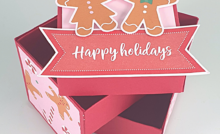 Gift Box Tutorial - The New Catalogue and a Cute, Shiny Gift Box 