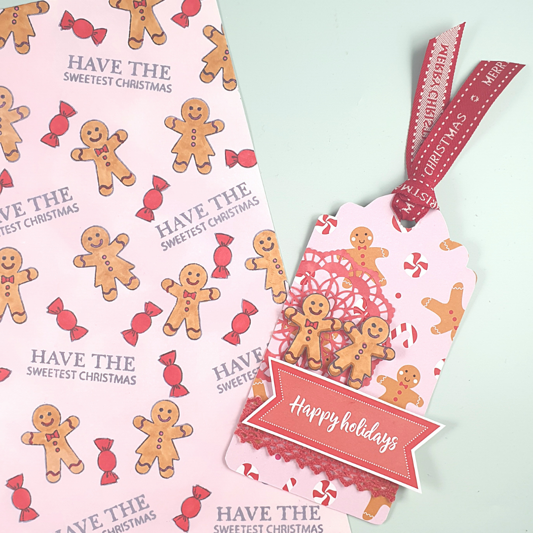 Create Your Own Coordinating Christmas Gift Wrap with Made to Surprise