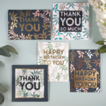 Stretch Your Stash: 1 Stencil 5 Gorgeous Cards