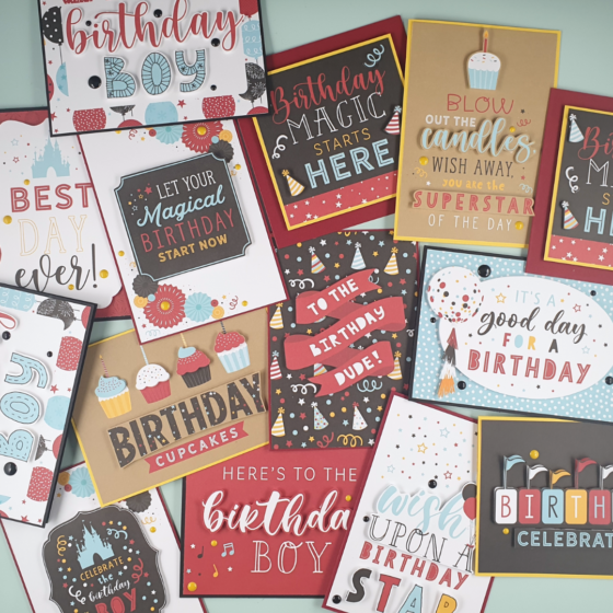 Handmade Cards Created using Cut-Apart Card Front Panels from your Paper Packs