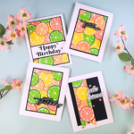 Stretch Your Embossing Folders – Colouring for Multiple Cards