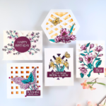 Use Up Your White Cardstock Scraps with 5 Beautiful Trellis Cards