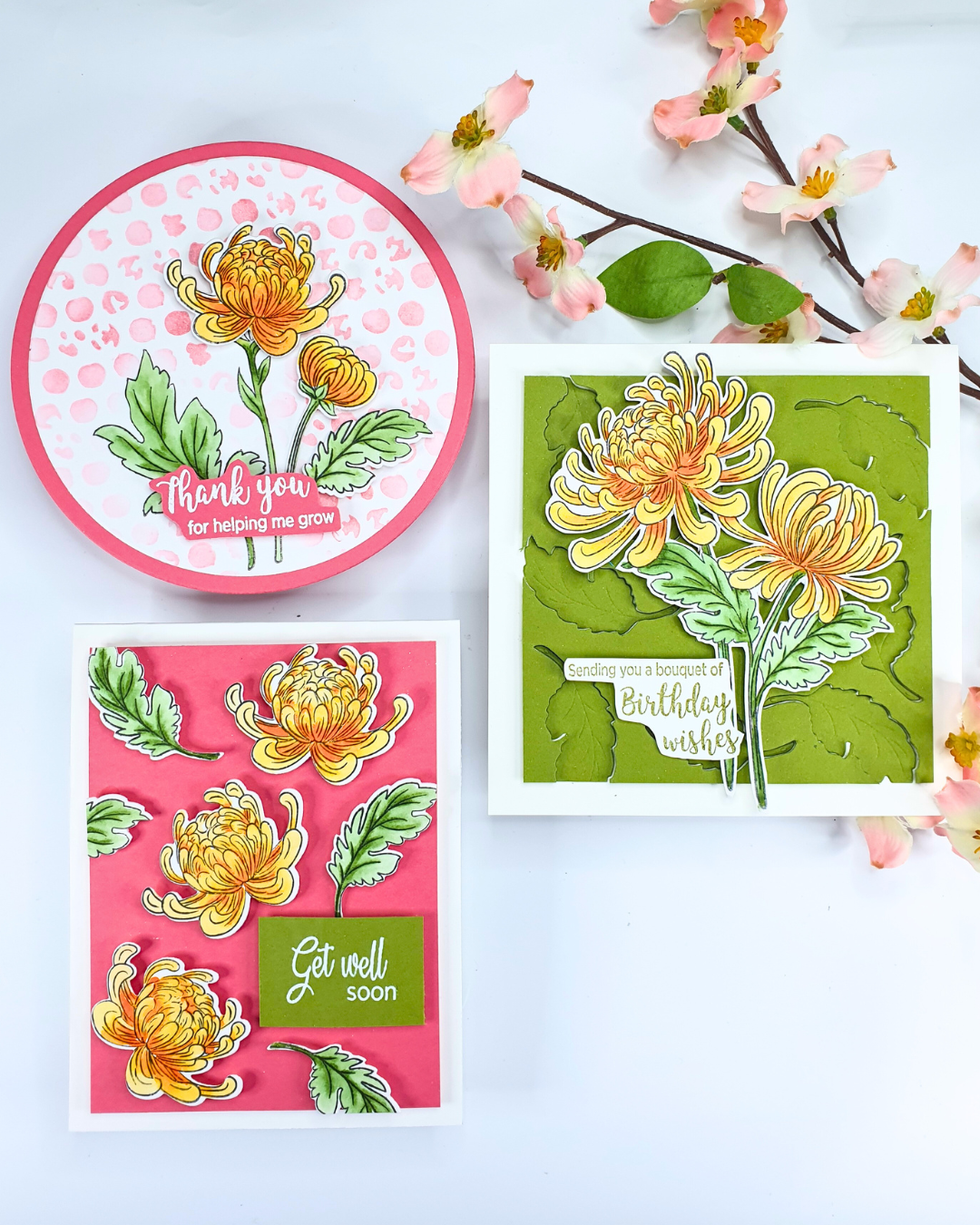 Handmade Card showcasing die-cutting techniques using the Lisa Horton Magazine Box Kit