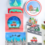 5 Ways to Create Beautiful Shaped Christmas Cards with STAMPS