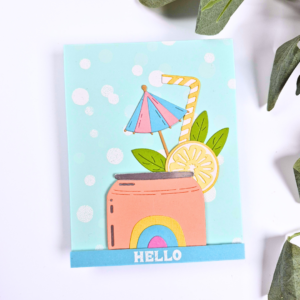 Handmade Card created using the May 2026 Spellbinders Clubs